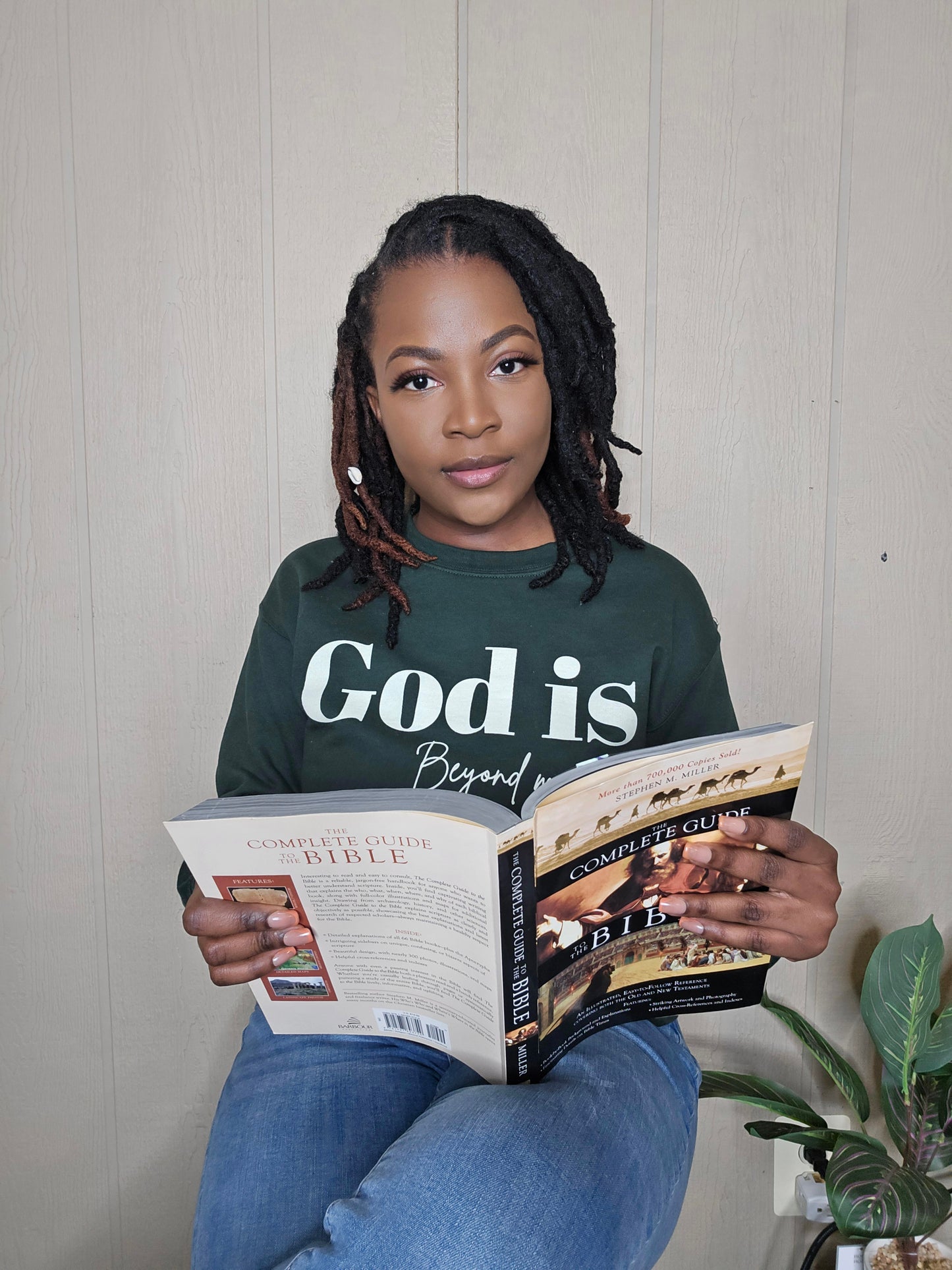 God Is Beyond Measure Unisex Sweatshirt | Heavyweight Christian Apparel (Pre-Order)