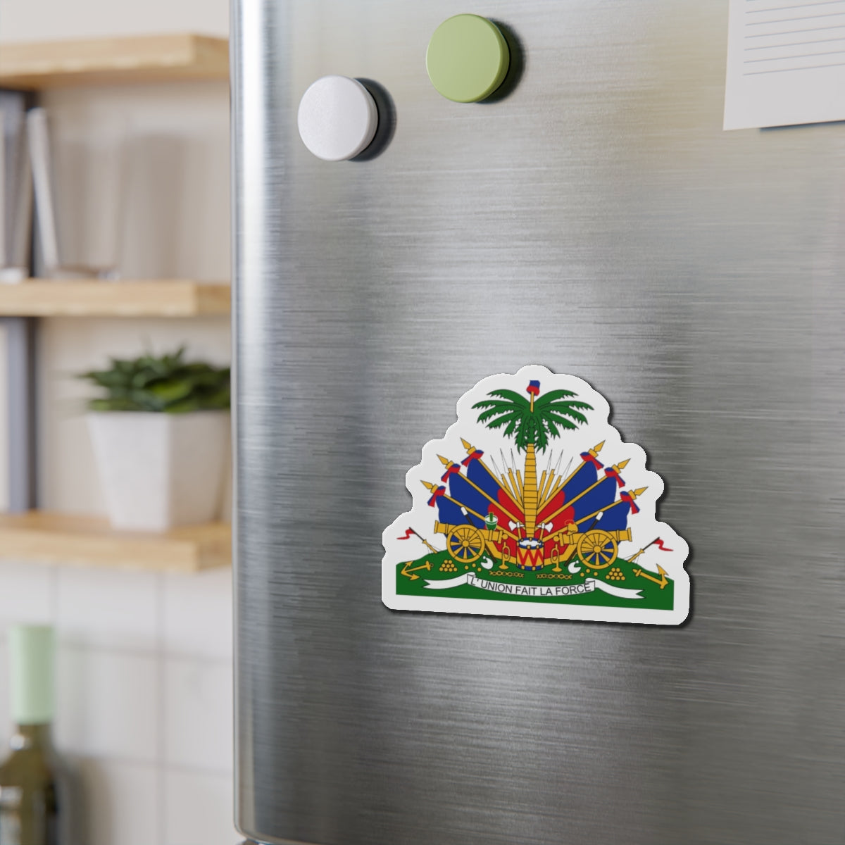 Haiti Die-Cut Magnets