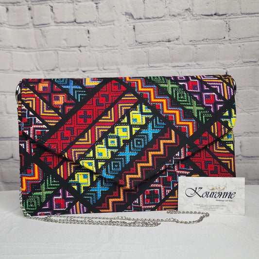 Nubian Ankara Clutch